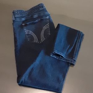 Dark wash denim jeans